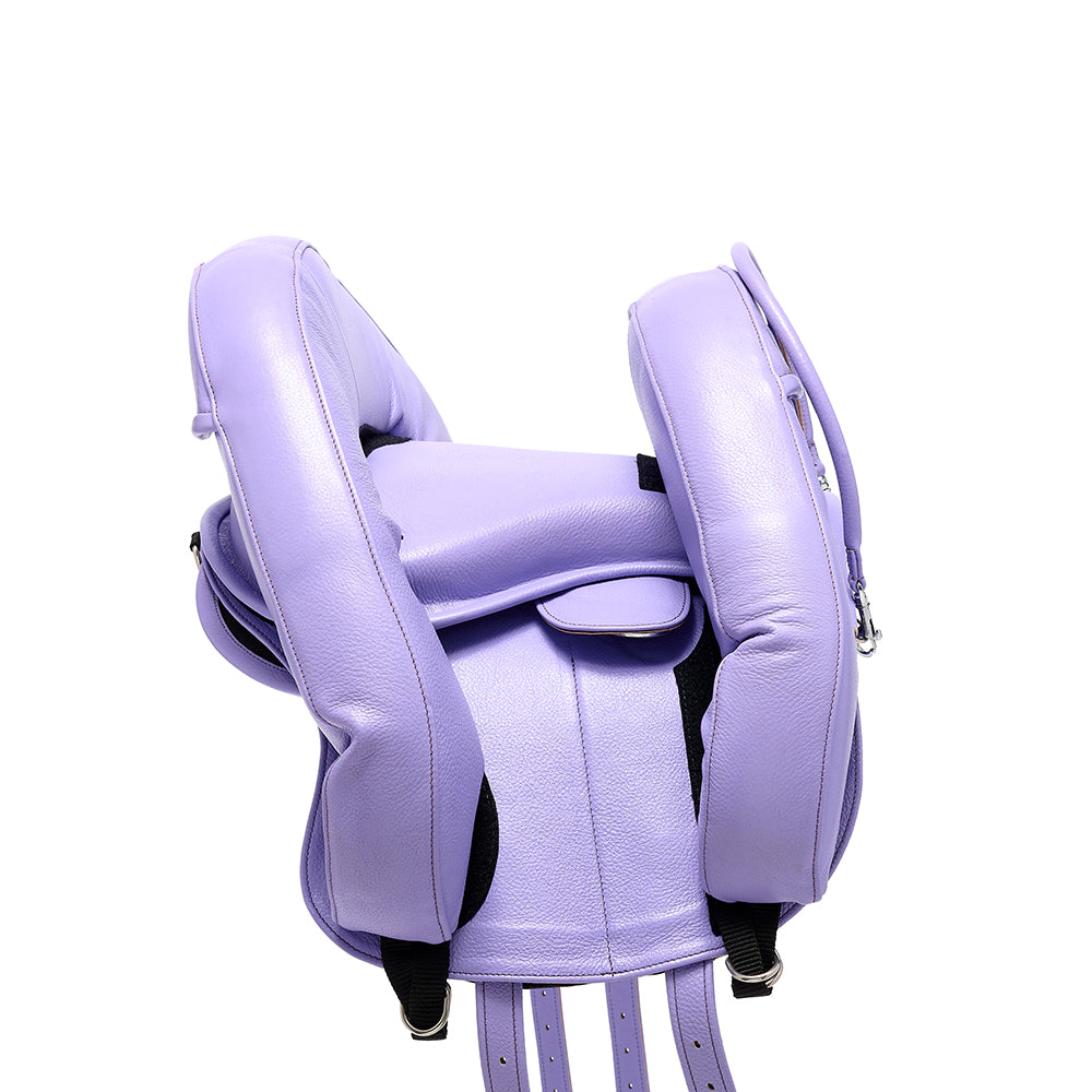 Fialové KOŽENÉ Inky Dinky Saddle® - NOVÉ - Oficiální