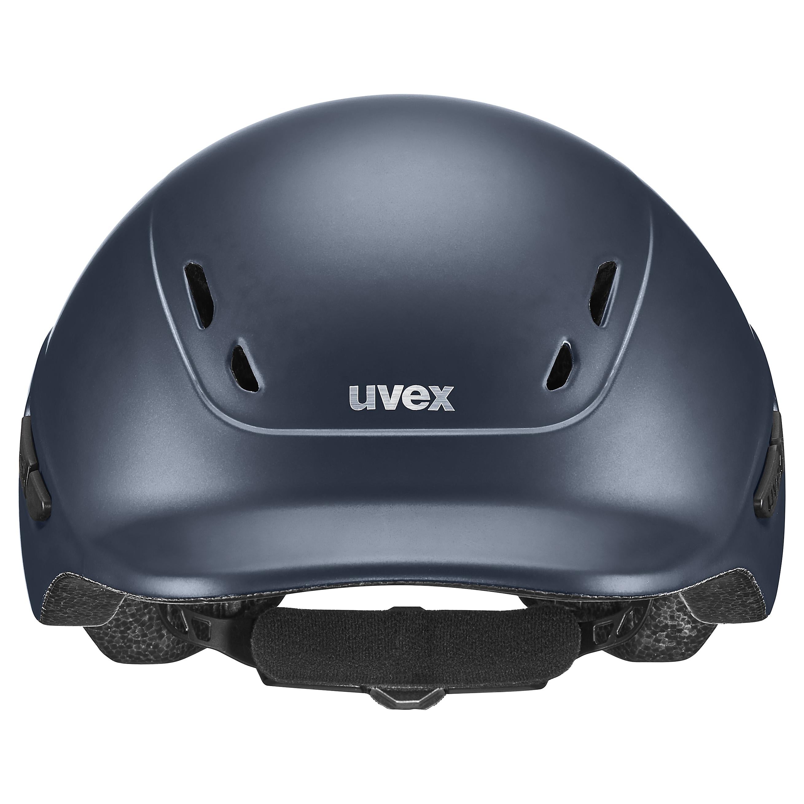 Uvex - Matt marineblå - Justerbar barnehjelm størrelse 49-54 cm