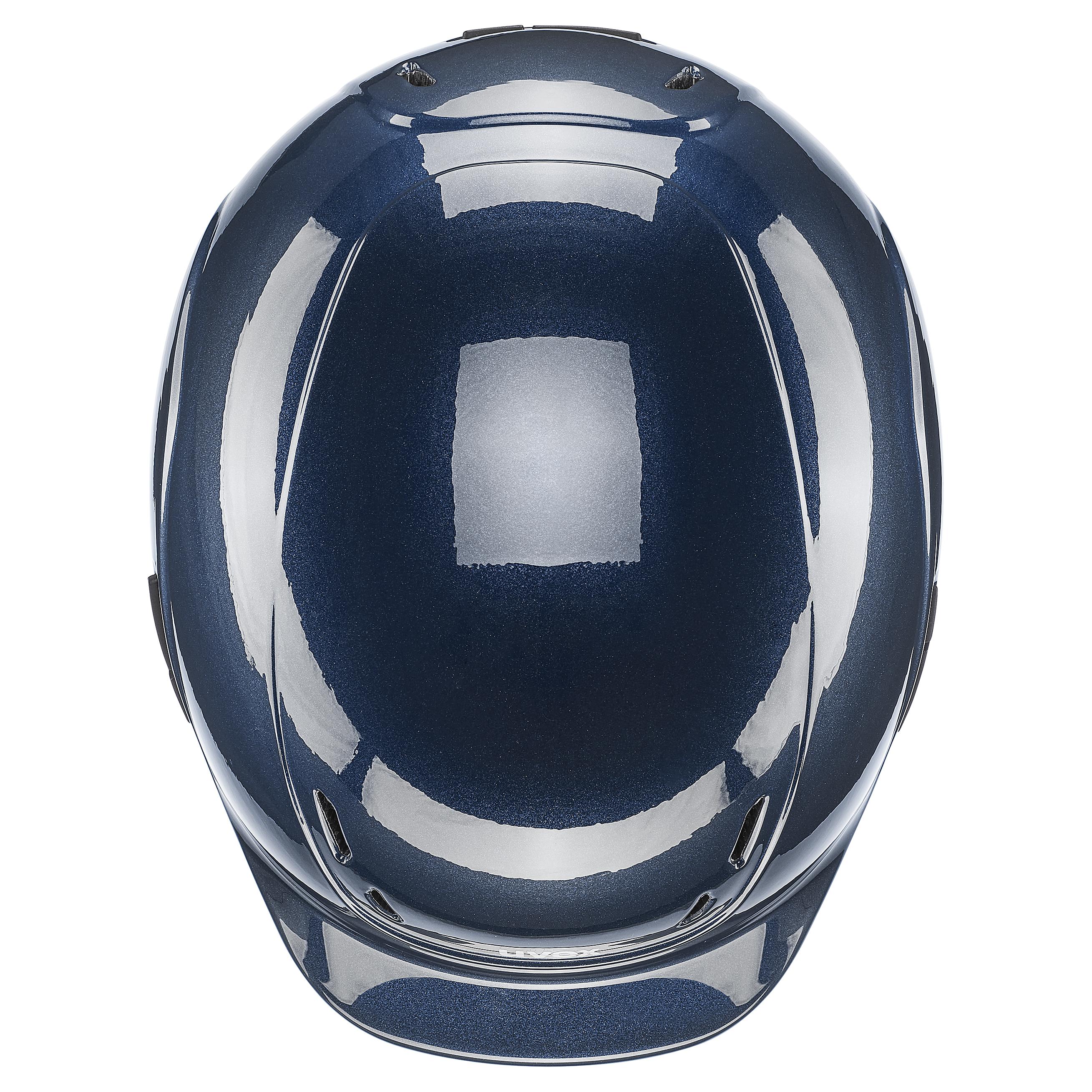 Uvex - Gljáandi navy - Stillanlegur reiðhjálmur fyrir börn stærð 49-54 cm
